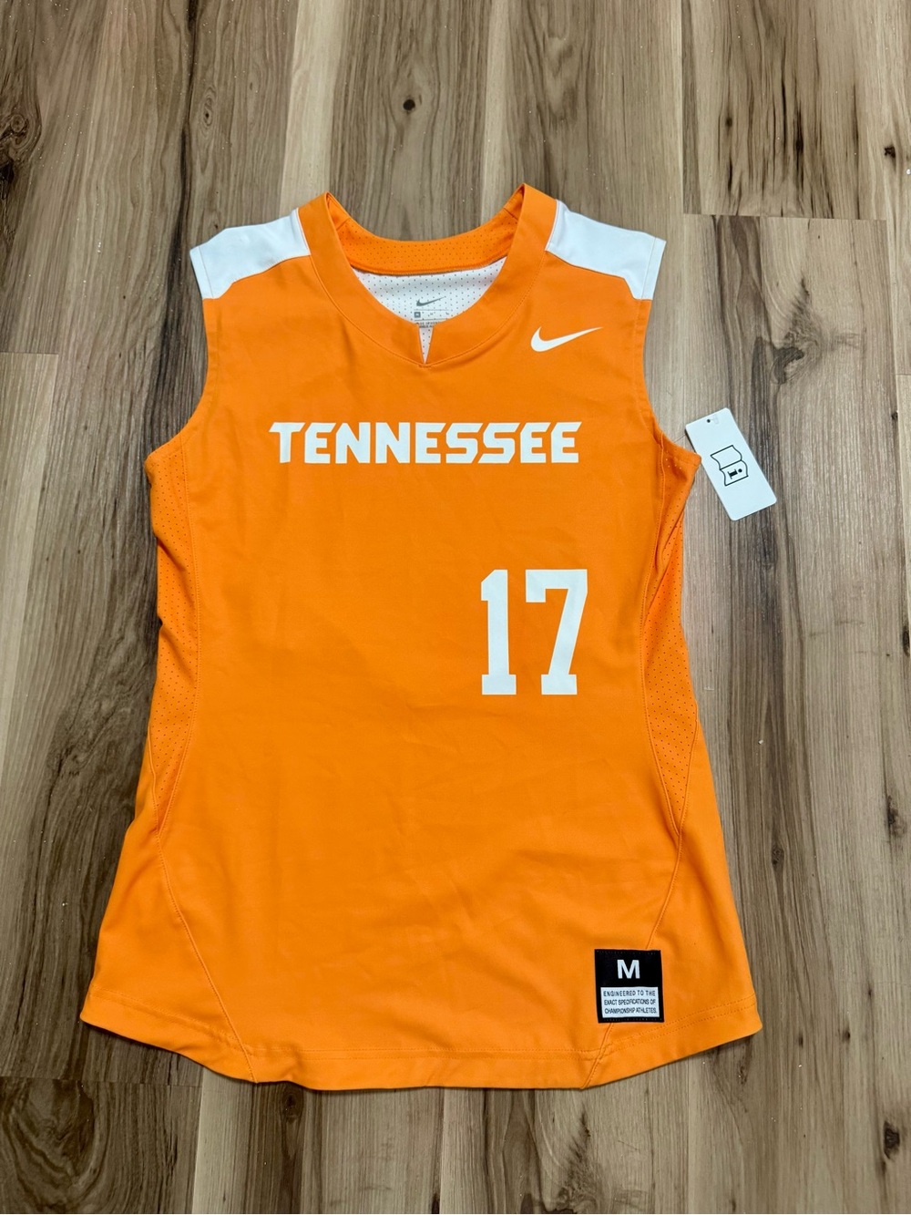 Nike Orange Tennessee Basketball Jersey #17
